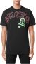 Philipp Plein T-shirt ronde nek ss gothic plein Black Heren - Thumbnail 1