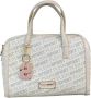 Plein Sport Eco-Leren Crossbody Tas met Logo Print White Dames - Thumbnail 2