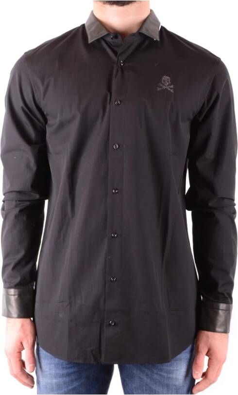 Philipp Plein Het Overhemd Upgrade je casual garderobe met dit herenoverhemd Zwart Heren