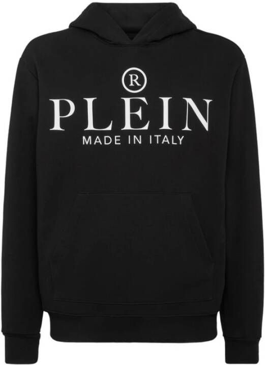 Philipp Plein Zwarte Sweaters Black Heren