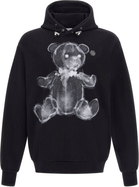 Philipp Plein Hoodies Zwart Heren