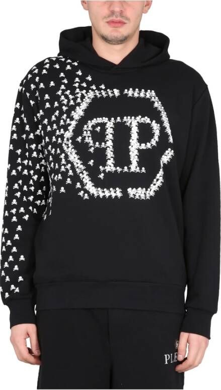 Philipp Plein Hoodies Zwart Heren