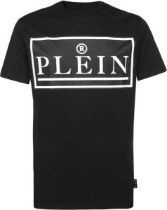 Philipp Plein Katoenen T-Shirt Aaac UTK 0052 Zwart Heren