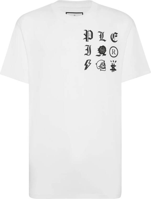 Philipp Plein Klassiek T-Shirt White Heren