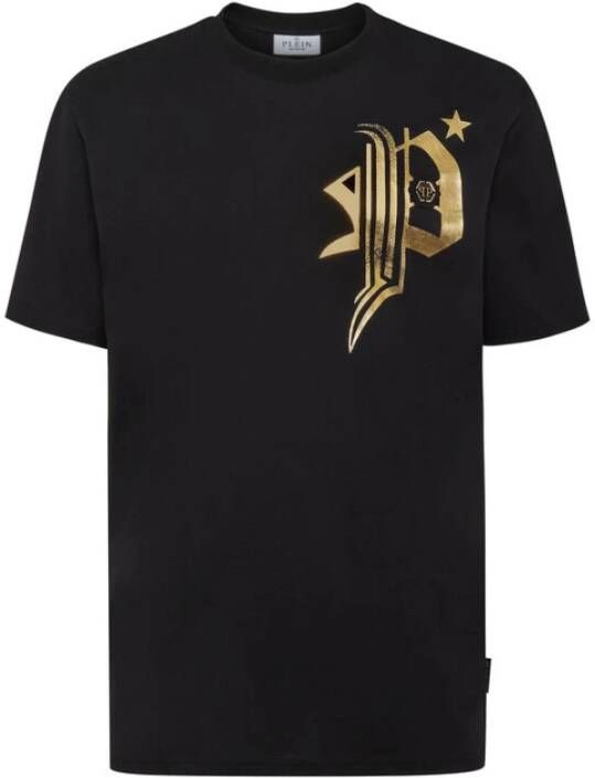 Philipp Plein Luxe Upgrade T-Shirt voor Heren Zwart Heren
