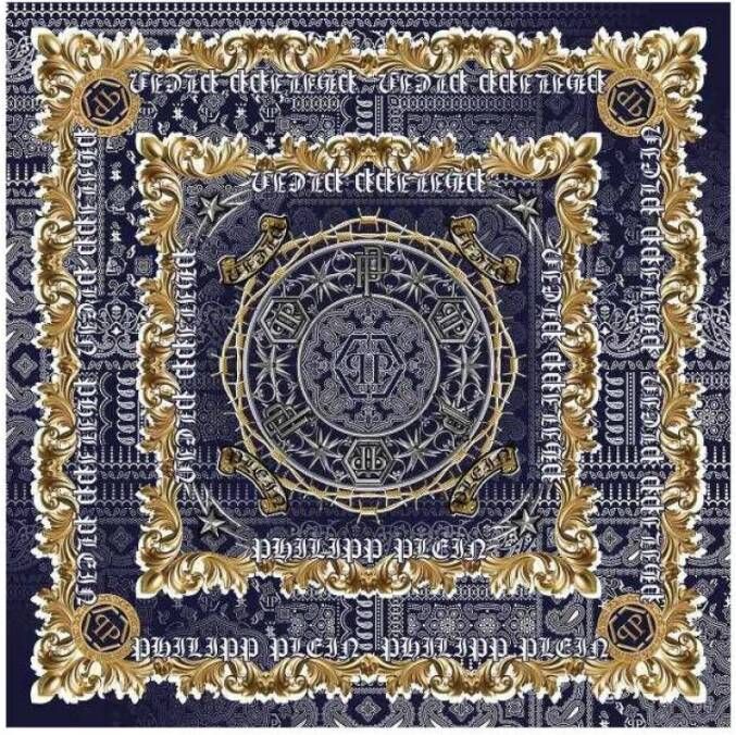Philipp Plein Luxe Zakdoek Elegant en Warm Meerkleurig Unisex