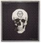 Philipp Plein Maxi Skull Monogram Sjaal Zwart Unisex - Thumbnail 1