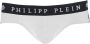 Philipp Plein Elastische Boxershorts Wit (2-Pack) White Heren - Thumbnail 1