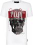 Philipp Plein T-shirt platina gesneden ronde nek White Heren - Thumbnail 1