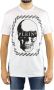 Philipp Plein Crystal Black Skull T-shirt White Heren - Thumbnail 3