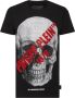 Philipp Plein Zwart T-shirt SS 16 met schedel Black Heren - Thumbnail 1