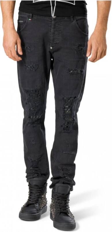 Philipp Plein Slim-fit jeans Zwart Heren