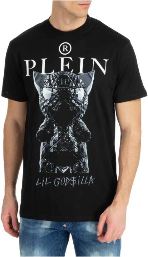 Philipp Plein SS Monsters T-shirt Zwart Heren