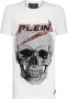 Philipp Plein Platinum Cut Wit Ronde Hals T-shirt White Heren - Thumbnail 1