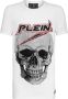 Philipp Plein Witte T-shirt met ronde hals White Heren - Thumbnail 1