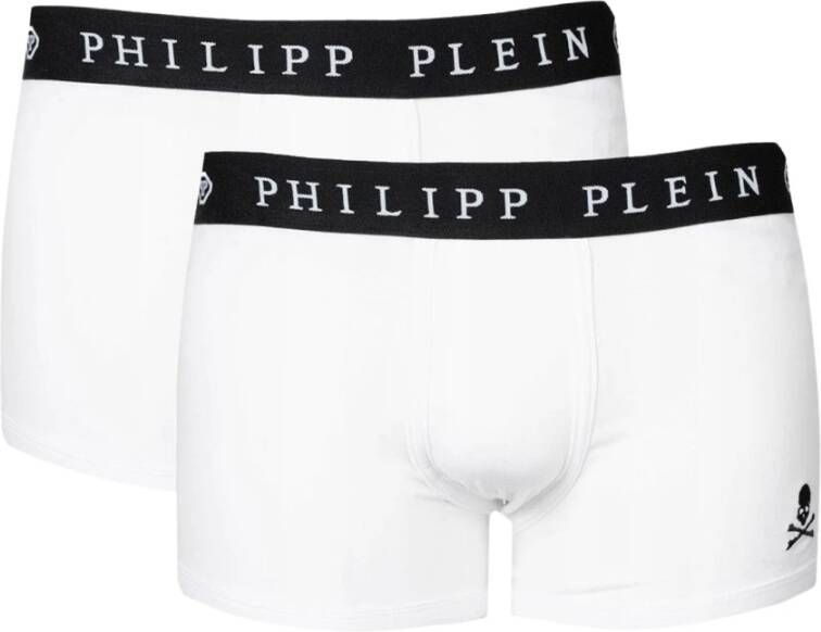 Philipp Plein Stijlvolle Heren Onderbroeken Wit Heren