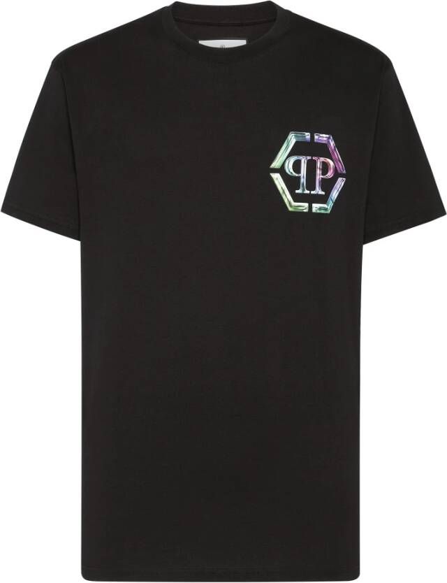 Philipp Plein Stijlvolle T-Shirt voor Heren Black Heren