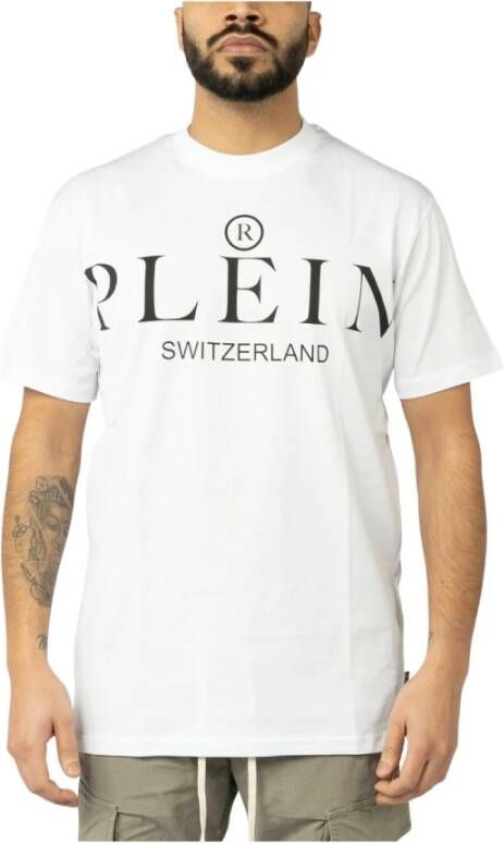 Philipp Plein T-shirt ronde nek Wit Heren