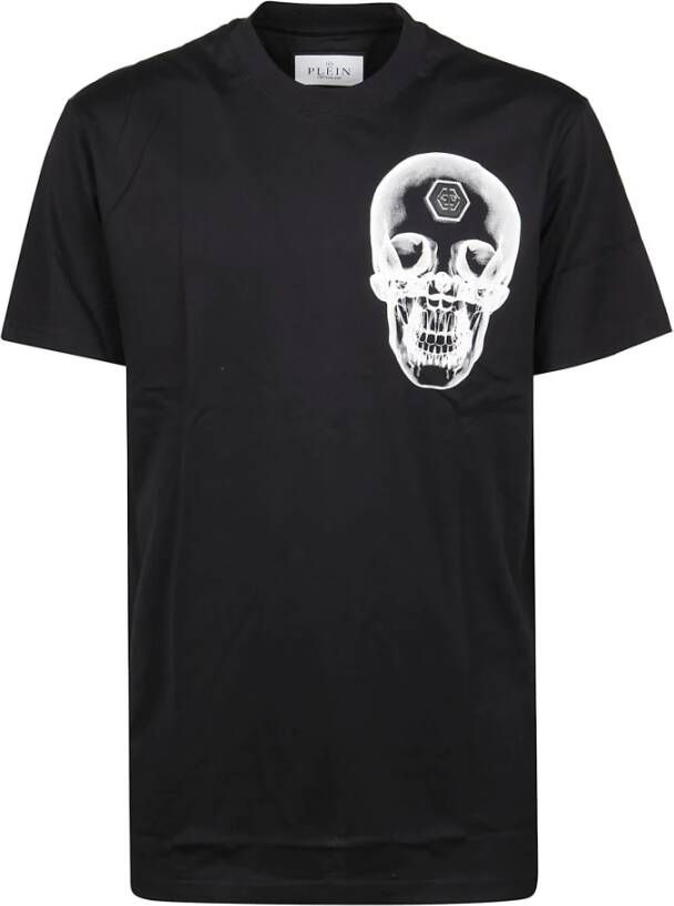 Philipp Plein T-shirt schedel Zwart Heren