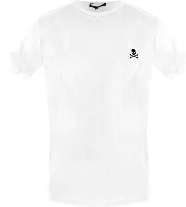 Philipp Plein Heren T-shirt uit de Lente Zomer Collectie Utpg11 Wit Heren