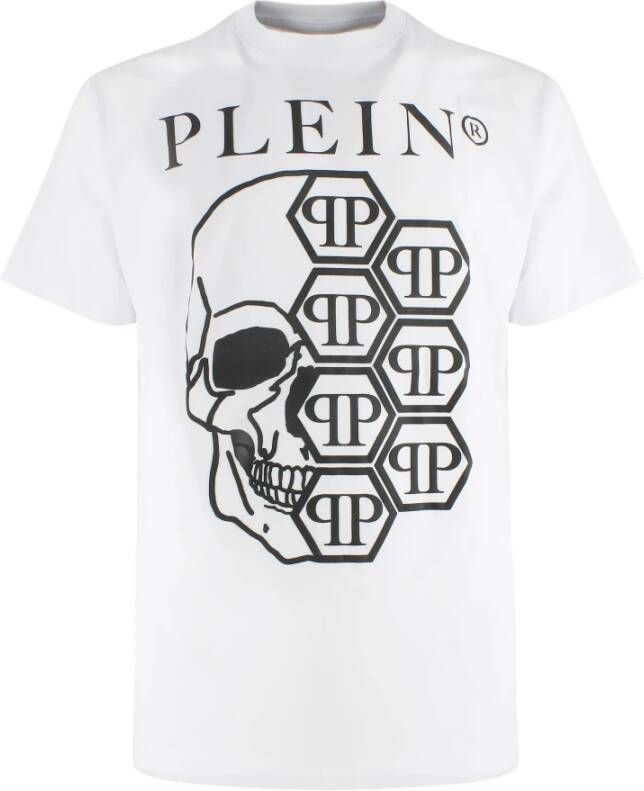 Philipp Plein T-Shirt Wit Heren