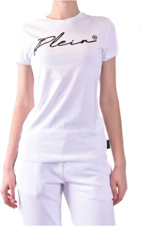 Philipp Plein T-Shirts Stijlvolle Collectie Wit Dames