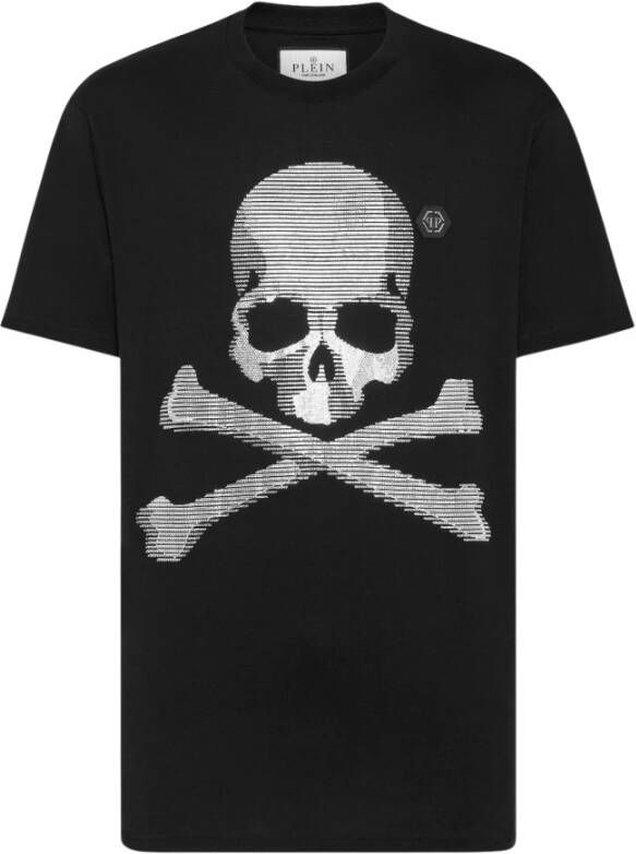 Philipp Plein Stijlvolle T-shirts voor Mannen en Vrouwen Black Heren
