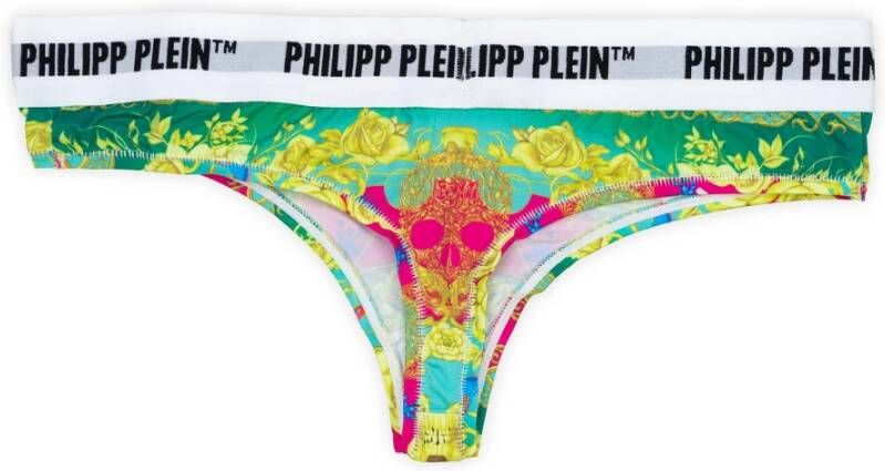 Philipp Plein Katoenen Ondershirt voor Moderne Man Multicolor Dames