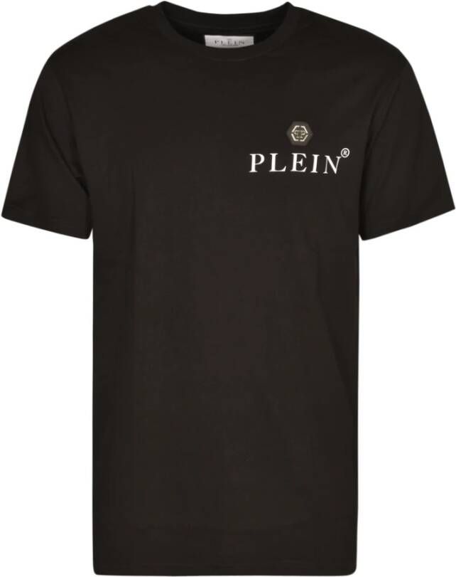 Philipp Plein Zwarte T-shirts en Polos Zwart Heren