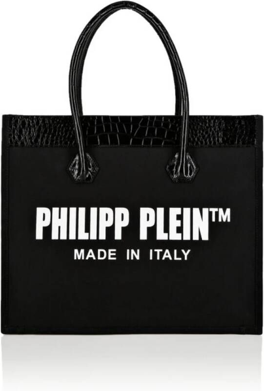 Philipp Plein Zwarte Wandtas voor Moderne Vrouwen Zwart Dames