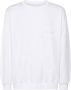 Philippe Model Bastien Oversized Witte Katoenen Sweatshirt White Heren - Thumbnail 1