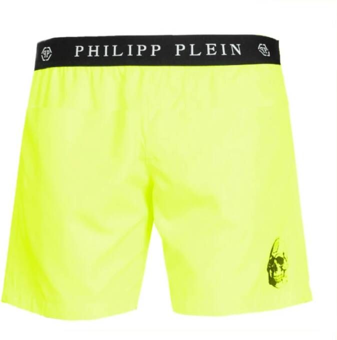 Philipp Plein zwemkleding Geel Heren