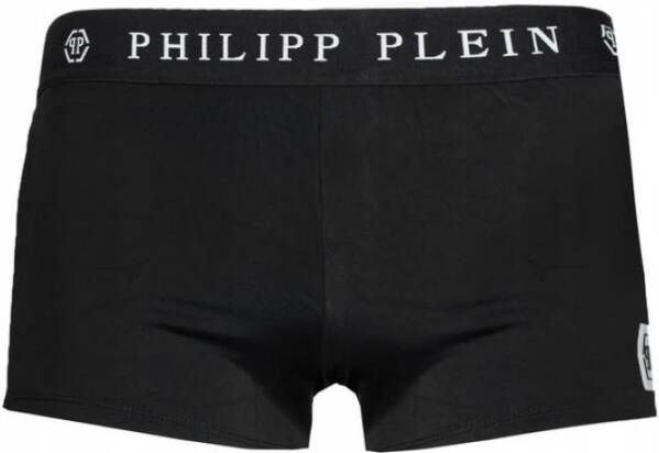 Philipp Plein Heren Boxer Zwemkleding met Logo Black Heren