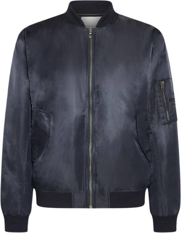 Philippe Model Blauwe Jersey Bomberjack Mannen Blue Heren