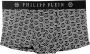 Philipp Plein 2-Pack Boxershorts Hoogwaardig katoen met elasticiteit Zwart Heren - Thumbnail 6