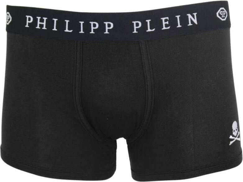 Philipp Plein Zwarte Katoenen Boxershort Pack voor Mannen Black Heren