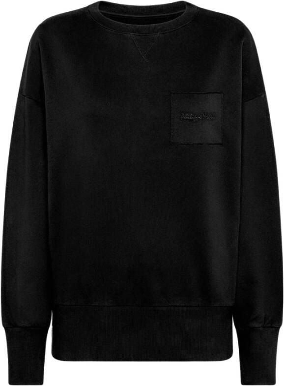 Philippe Model Zwarte Brigitte Sweatshirt Franse Stijl Black Dames