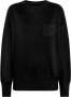 Philippe Model Zwarte Brigitte Sweatshirt Franse Stijl Black Dames - Thumbnail 1