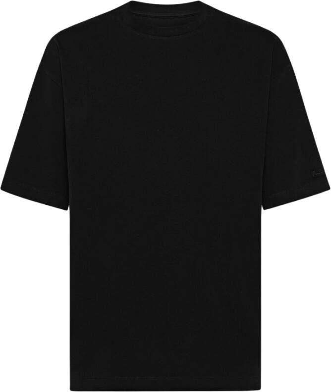 Philippe Model Essence T-Shirt Coast Cover Oversized Fit Zwart Heren