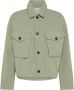 Philippe Model Moderne militaire stijl damesjas van nylon Green Dames - Thumbnail 1