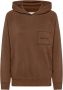 Philippe Model Hedendaagse Franse stijl hoodie Bruin Dames - Thumbnail 1