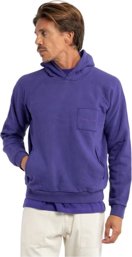 Philippe Model Hedendaagse Franse Stijl Paarse Sweaters Paars Heren