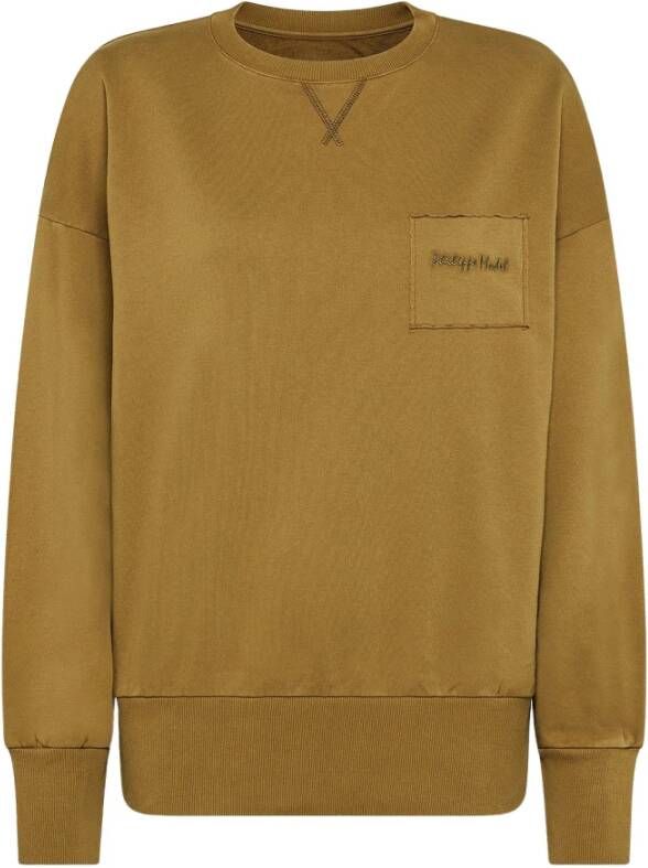 Philippe Model Hedendaagse Franse stijl sweatshirt Brown Dames
