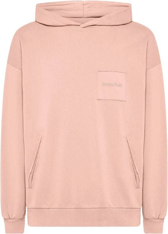 Philippe Model Hoodie in eigentijdse Franse stijl Pink Heren