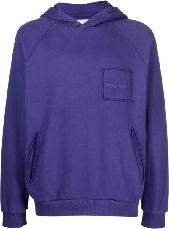 Philippe Model Hoodies Blauw Heren
