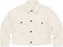 Philippe Model Giselle Militaire Denim Jas Beige Dames - Thumbnail 1