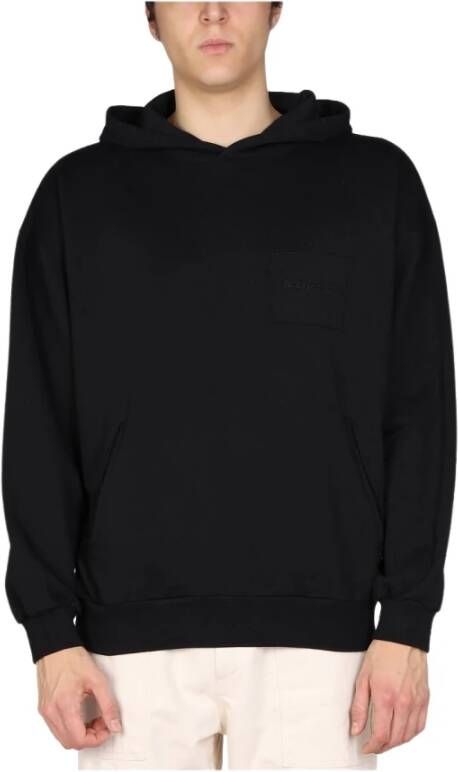 Philippe Model Logo borduurwerk sweatshirt Zwart Heren