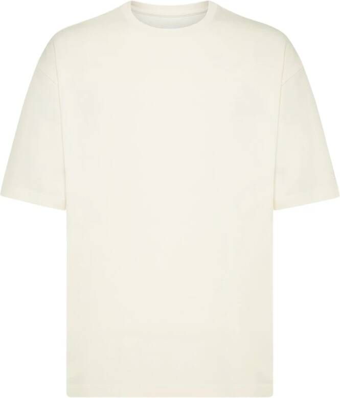 Philippe Model Maurice T-Shirt: Minimalistische Franse erfgoedstijl Beige Heren