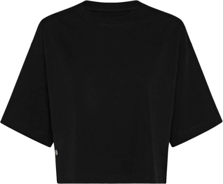 Philippe Model Minimalistische Marion T-Shirt met Uniek Detail Black Dames