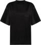Philippe Model Monique Essence T-shirt Zwart Katoen Black Dames - Thumbnail 1